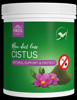 Pokusa RawDietLine Cistus Mączka z Liści Czystka dla psa i kota op. 100g