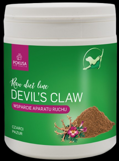 Pokusa RawDietLine Czarci Pazur Devil's Claw dla psa i kota op. 100g