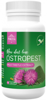 Pokusa RawDietLine Ostropest dla psa i kota op. 120 tabletek