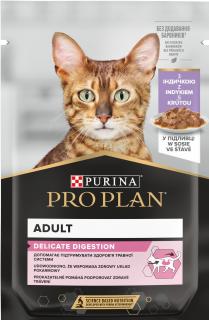 Pro Plan Cat Delicate Adult Indyk Mokra Karma dla kota op. 85g