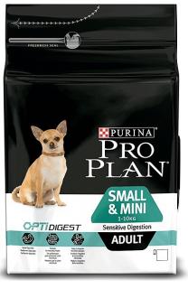 Pro Plan OPTIDIGEST Adult SmallMini Sensitive Digestion Sucha Karma dla psa op.  7kg
