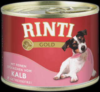 Rinti Gold Cielęcina (mit kalb) Mokra Karma dla psa op. 185g