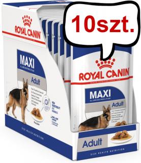 Royal Canin Adult Maxi Mokra Karma dla psa op. 140g Pakiet 10szt.
