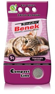 Super Benek Żwirek bentonitowy Compact zapach lawenda dla kota poj. 10l