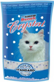 Super Benek Żwirek silikonowy Crystal zapach naturalny dla kota poj. 3.8l