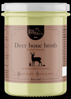 Syta Micha Deer Bone Broth Bulion z kości jelenich dla psa op. 400ml