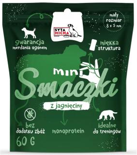 Syta Micha Przysmak Mini Smaczki z jagnięciny dla psa op. 60g