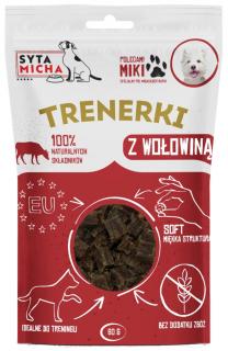 Syta Micha Trenerki z wołowiną dla psa op. 80g