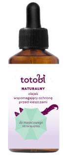 Totobi Naturalny olejek wspomagający ochronę przed kleszczami dla psa poj. 30ml