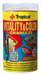 Tropical Pokarm VitalityColor Granulat dla rybek poj. 250ml WYPRZEDAŻ