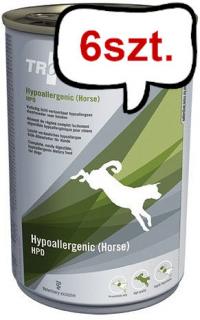 Trovet Hypoallergenic Horse HPD Mokra Karma dla psa op. 400g Pakiet 6szt.
