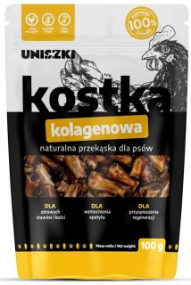 Uniszki Przysmak Kostki kolagenowe dla psa op. 100g