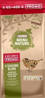 Versele-Laga Menu Nature 4 Seasons Blend Uniwersalna Karma dla ptaków wolnożyjących op. 4kg  + 400g GRATIS