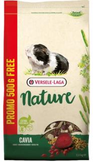 Versele-Laga Nature Cavia Sucha karma dla świnki morskiej op. 2.3kg (1.8kg + 500g GRATIS)