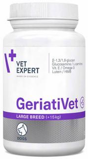 VetExpert Preparat wzmacniający GeriatiVet Large Dog (5+) 820mg dla psa op. 45 tabletek