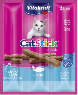 Vitakraft Kabanosy Cat Stick Mini łosoś dla kota op. 3szt.