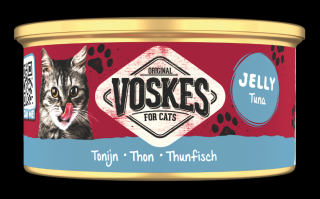 Voskes Original Jelly Tuna (Tuńczyk) Mokra Karma dla kota op. 85g