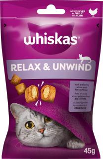 Whiskas Przysmak RelaxUnwind Relaks i Odprężenie dla kota op. 45g