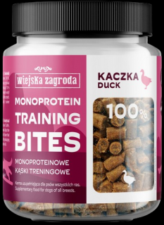 Wiejska Zagroda Monoprotein Training Bites Przysmaki z Kaczką dla psa op. 150g