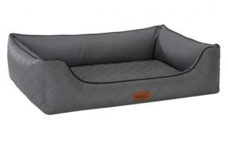 Wikopet Orthopedic Legowisko Sofa rozm. M 80x60x25 cm kolor szary