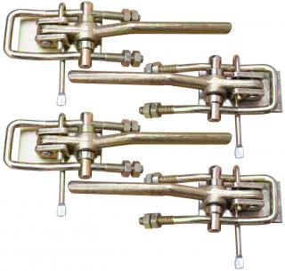 4x SPINACZ BURTY ZAMKNIĘCIA PRZYCZEPY L+P D-35 D-47