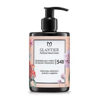 Glantier 548 Regenerujący perfumowany krem do rąk 300ml inspirowany zapachem Black Opium - Yves Saint Laurent