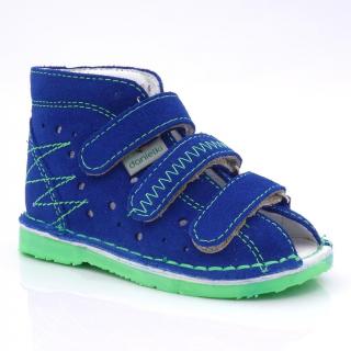 Danielki profilaktyczne buty wzór TA105/TA115 blue fluoz