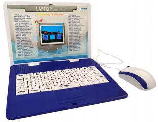 Laptop edukacyjny z kolorowym wyświetlaczem HH Poland  53 funkcje + Myszka