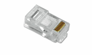 Wtyczka informatyczna RJ45 UTP 8P8C (100szt)