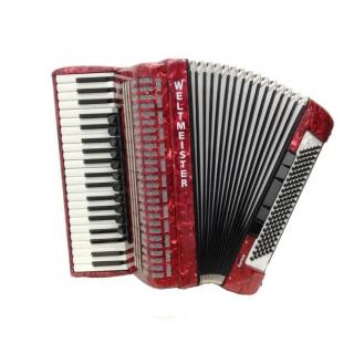 Akordeon Weltmeister Saphir 41/120/IV/11/5 Si Red