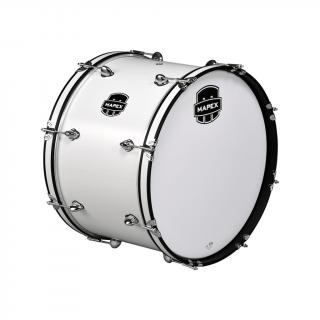 Bęben marszowy Mapex MCCBS2214 22x14 White + pas