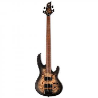 ESP LTD D-4 BPBLKNBS Blk Nat Burst Satin Bass