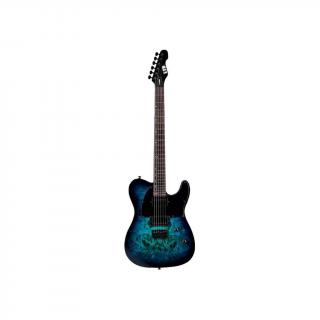 ESP LTD TE-200DX Blue Burst TE Series Guitars
