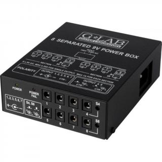 G-LAB 9V Power Box PB-1 - zasilacz efektów 8 wejść