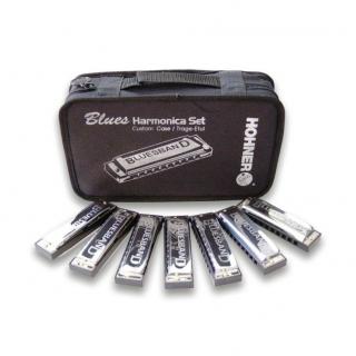 Harmonijka Hohner Blues Band Set - A,C,D,E,F,G,Bb