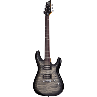 Schecter C-6 Plus Charcoal Burst guitar electric