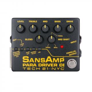Tech21 SansAmp Para Driver DI v2 PreAmp Pedal