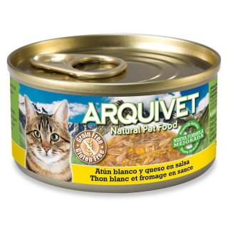 Arquivet Puszka dla kota o smaku tuńczyka i serem 80 g