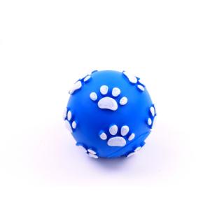 CHICO Zabawka piłka w łapki 8 cm niebieska