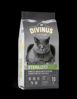 Divinus Cat Sterilized dla kotów sterylizowanych 10kg