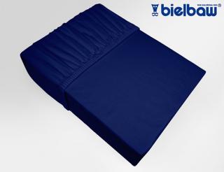 Prześcieradło jersey Bielbaw 140x200 granat 058