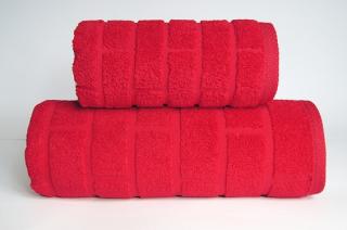 Ręcznik 50x90 czerwony Brick Greno