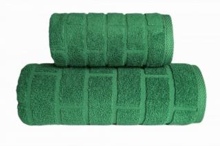 Ręcznik 50x90 zielony Brick Greno