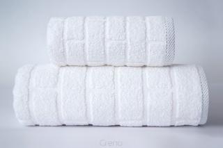 Ręcznik 70x140 biały Brick Greno