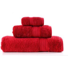 Ręcznik 70x140 czerwony Egyptian Cotton Greno