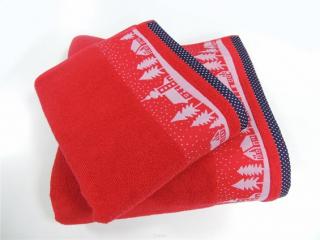 Ręcznik Sweet Dream 70x125 czerwony