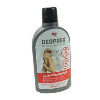 Płyn żel do higienicznej dezynfekcji rąk Deoprex 250ml