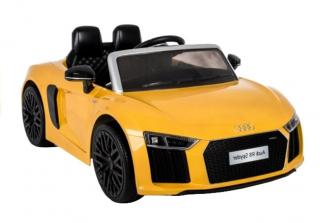 Auto na Akumulator Audi R8 Spyder Żółty