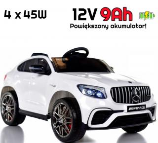 MERCEDES GLC 63S 4x4 MIĘKKIE SIEDZENIE, MIEKKIE KOŁA, SYSTEM ESW, QLS5688 - POWIĘKSZONY AKUMULATOR