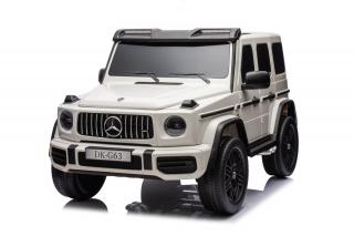 Pojazd Mercedes Benz G63 AMG XXL MP4 Biały